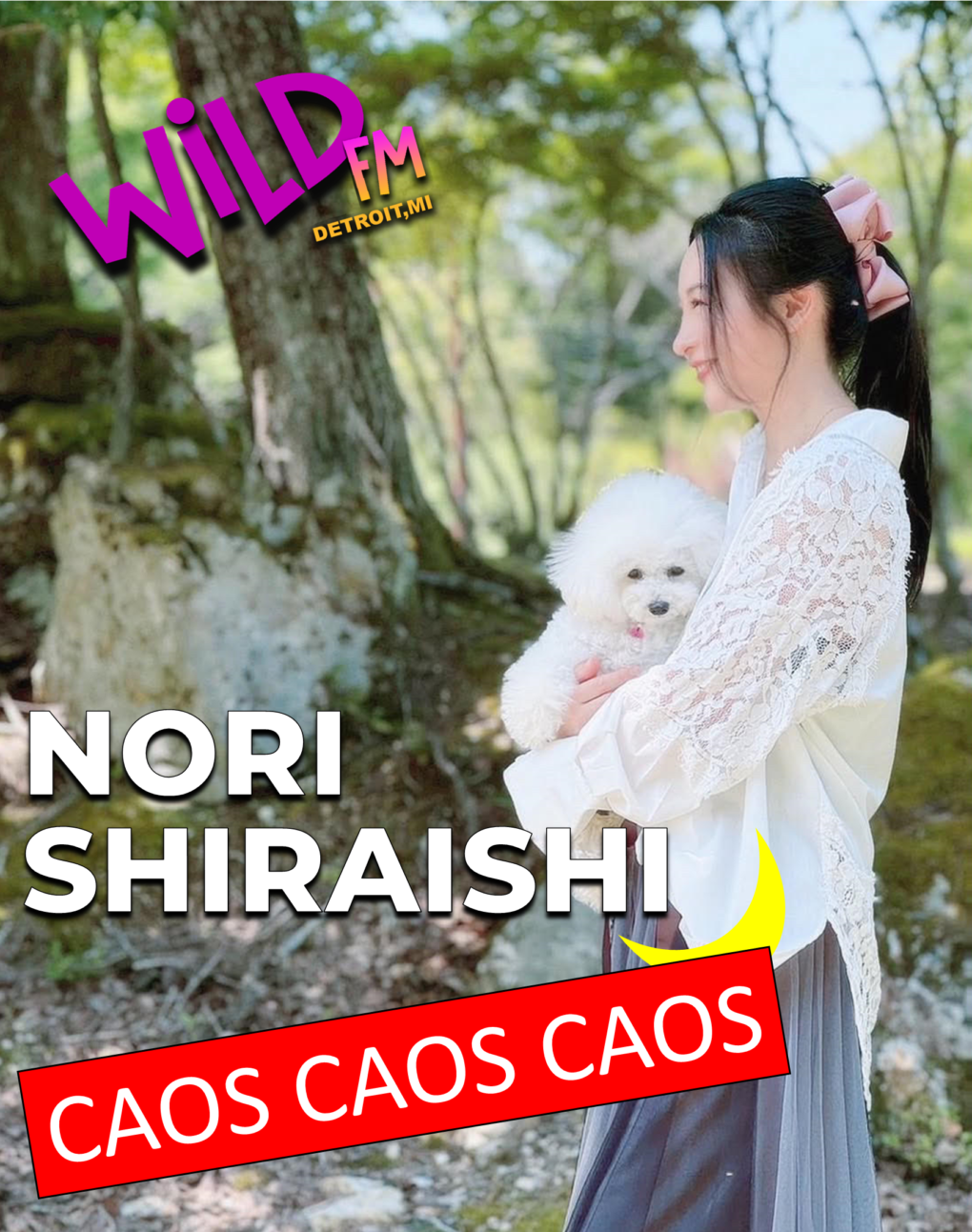 Nori Shiraishi WildFM banner